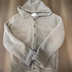 UNITED ARROWS フード付きベージュパーカー L