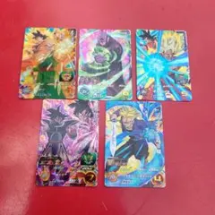 スーパードラゴンボールヒーローズ ☆3カード5枚セット