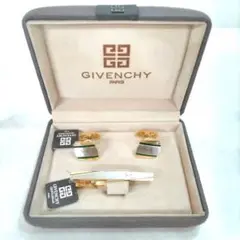 【極美品】GIVENCHY ジバンシー ネクタイピン カフリンクス セット B