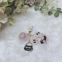 【Mikkoラテ＊アクリルチャーム】アンブレラマーカー付き