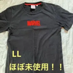【メンズ　2-E】MARVEL 黒 Tシャツ LL