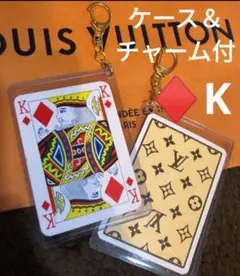(極レア♦K)VUITTON モノグラム トランプ ケース&チャーム付