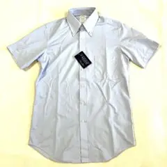 【定価16,500】 新品 ブルックスブラザーズ ミラノフィット 半袖 ブルー