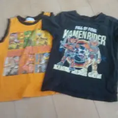 仮面ライダー Tシャツタンクトップ 2枚セット