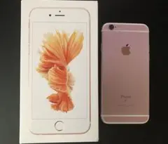 iPhone 6s ローズゴールド 箱付き