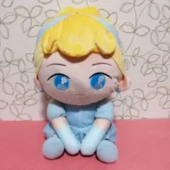 ラウンドワン限定　ディズニー　うるりぃみぃ　ぬいぐるみ　シンデレラ
