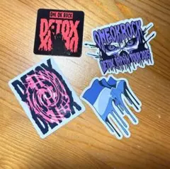 ONE OK ROCK DETOX ステッカー 4枚セット