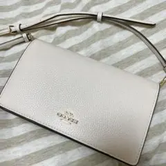 コーチ COACH バッグ レザー 革 ショルダーバッグ クラッチ お財布スマホ