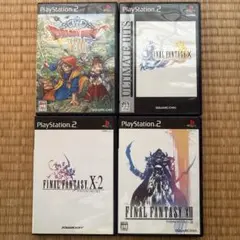 PS2 ファイナルファンタジー　ドラゴンクエスト　セット