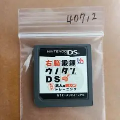 右脳鍛錬ウノタンDS 七田式 大人の速読トレーニング