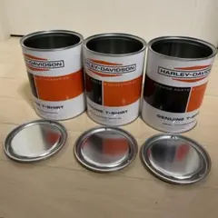 Harley-Davidson　ハーレーダビッドソン　缶3個セット　インテリア