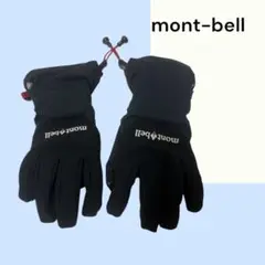 No.E103 (♡)mont-bell 防水グローブ ブラック