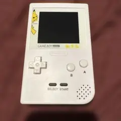 ゲームボーイポケット ホワイト ピカチュウデザイン