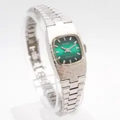 《希少》RADO Colline 腕時計 緑 手動巻き ドレス アンティーク
