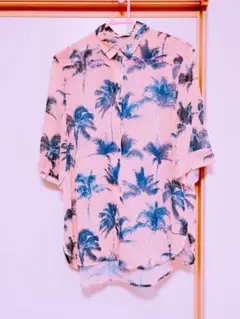 MOUSSY パームツリー柄シャツ