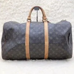 美品⭐️ルイヴィトン キーポル50 モノグラム ボストンバッグ レザー ブラウン