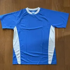 【新品未使用】リポビタンD ポリエステル製　Tシャツ　半袖　フリーサイズ　青