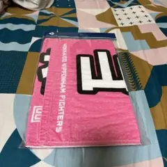 北海道日本ハムファイターズ タオル ピンク