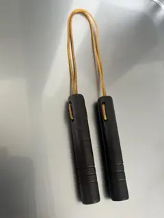 ストラップ 紫檀木製 ヌンチャク