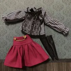 584 22センチドール服 ハンドメイド　セット
