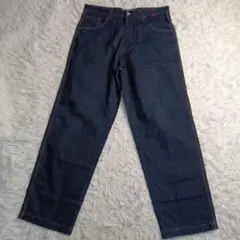 美品 W34 USA製 FOUR STAR デニムジーンズ 真紺 スケーター系