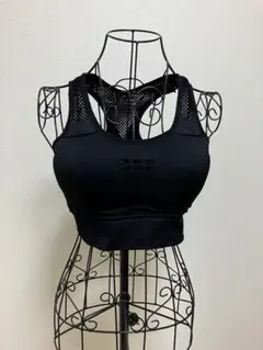 LUSEEQ ブラック クロップドブラトップ