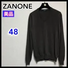 2025年最新】ZANONE ネック：Vネック メンズ ニット・セーターの
