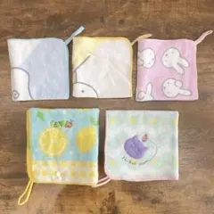 birthday＊miffy他ループタオル5枚まとめ売り