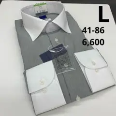 ワイシャツ、シャツ、ノンアイロン、コットン100、クレリックワイシャツ