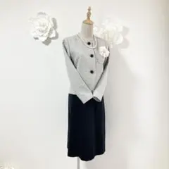 日本製 Theory TRANSWORK スカートスーツ ツイード 36