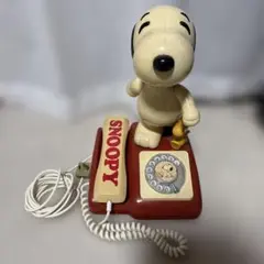 スヌーピー 昭和レトロ 電話機 インテリア TOMY