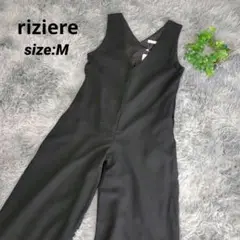 ✨️ タグ付 ✨️ riziere ブラック オールインワン 【M】 レディース