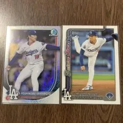 山本由伸　2025 topps 2枚セット