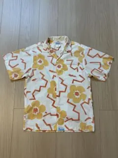 ORIGINAL JAMS HAWAII シャツ　花柄　オープンカラー