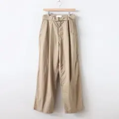Graphpaper グラフペーパー ベルテッドパンツ ベルテッドトラウザー