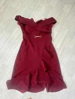 オフショルダー ドレス