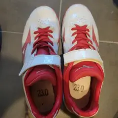 Mizuno スパイクシューズ 23.0 ホワイト/レッド