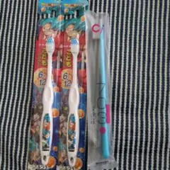 ドラゴンボール歯ブラシ２点　歯科用歯ブラシ　おまとめ売り