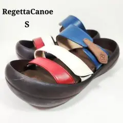 【美品】リゲッタカヌー ビッグフット トリコロールサンダル フランス メンズ S