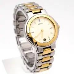 《美品》SEIKO PRESAGE 腕時計 ゴールド ドレス 10気圧防水