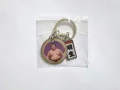 《 明生 》 大相撲ガチャ ダブルチャームメタルキーホルダー