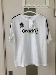 Converse コンバースレディース半袖Tシャツ ホワイトM新品未使用タグ付き