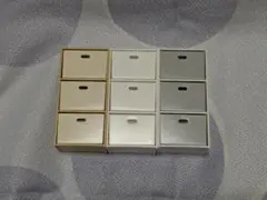 ミニチュア　カラーボックス　3個セット