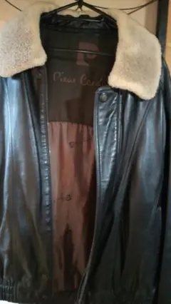 革ジャン pierre cardin 100