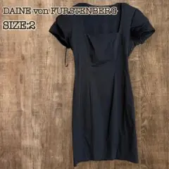 DIANE von FURSTENBERG ワンピース ブラック サイズ2