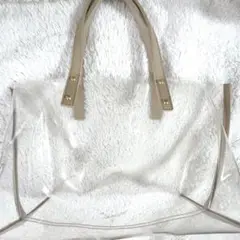 &chouette ビニールバッグ　クリアバッグ　スケルトン