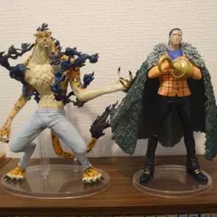 一番くじ　ワンピース　ルッチ　クロコダイル　二体セット
