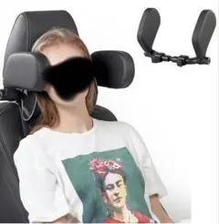 ヘッドレスト 黒色 ネックパッド 車 座席