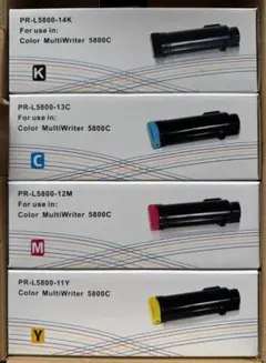 トナーカートリッジ PR-L5800C KCMY 4色セット【互換】