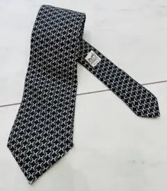 HERMES エルメス 総柄 ネクタイシルク100%